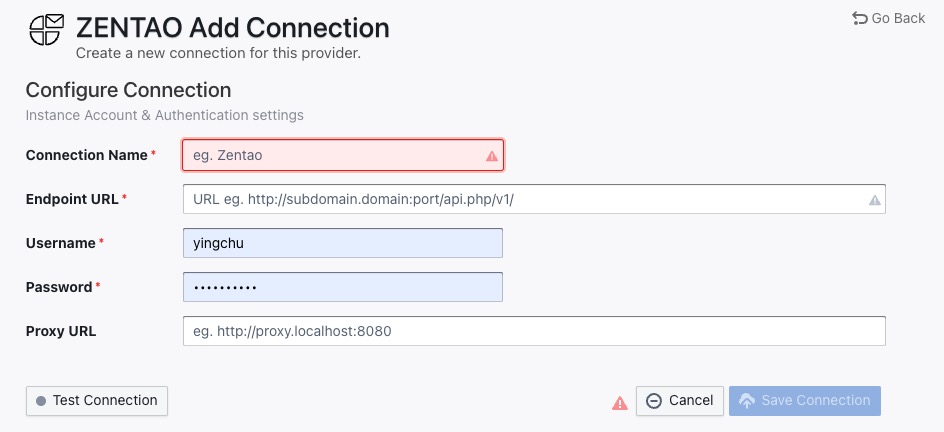 zentao-add-data-connections